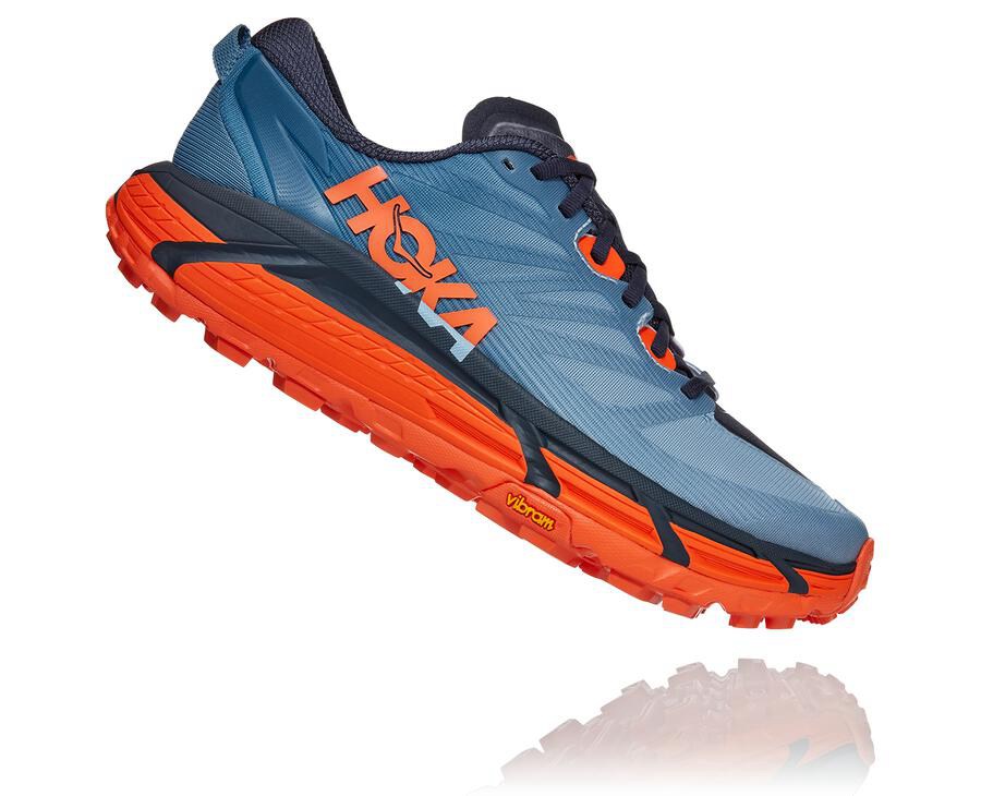 Hoka One One Trailsko Herre - Mafate Speed 3 - Blå - 180573GUM